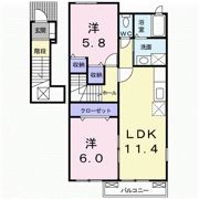 ソレイユの間取り画像