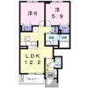 サンハイツ フィオーレ C棟の間取り画像