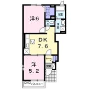 ルーチェⅠの間取り画像