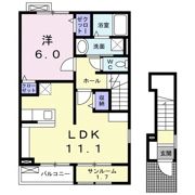 リブレBの間取り画像