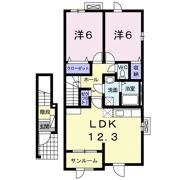 モンソレイユⅣの間取り画像