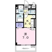 ジュネスO．C．U－Ⅱの間取り画像