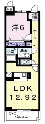ジェルメBの間取り画像