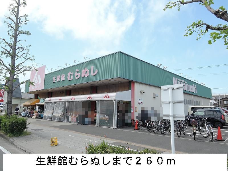 近くの生鮮館むらぬしまで260m(徒歩4分)