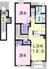 クレアーレ Cの間取り画像