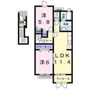 グレースワンⅠの間取り画像