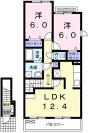 ローズマリーの間取り画像