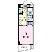クレメント岡山の間取り画像
