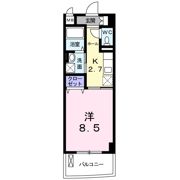 クレメント岡山の間取り画像