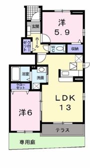 グラン フィオーレの間取り画像