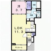 パティオ さくらの間取り画像