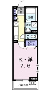 サンセール・アダチの間取り画像