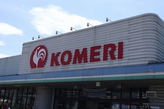 近くのコメリ新井店まで1,000m（徒歩13分）