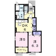 ウィンディBの間取り画像