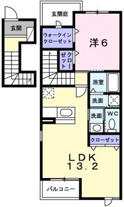 パ・モネの間取り画像