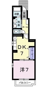 プラーチドⅠの間取り画像