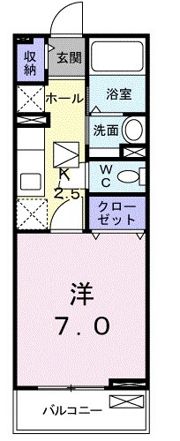 ル・シェモアの間取り画像
