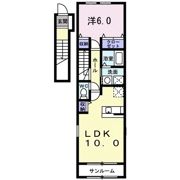 サイモン EIGHTの間取り画像