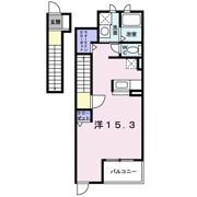 シュクレ せがみⅡの間取り画像