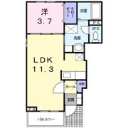 パピヨンの間取り画像