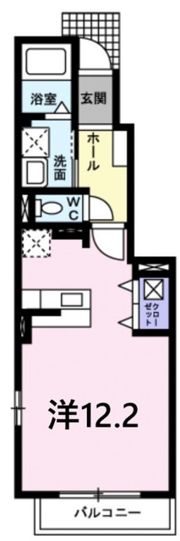 カサブランカ・ファイブの間取り画像