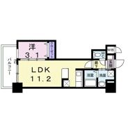 ルピナス天神の間取り画像