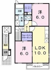 ローズ ミナギの間取り画像