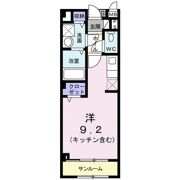 アンソレイユAの間取り画像