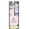 アンソレイユBの間取り画像