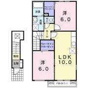 COUPLE WESTの間取り画像