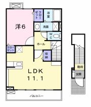 セイバリー Bの間取り画像