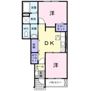 クラシオンBの間取り画像
