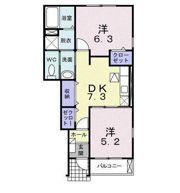クラシオンBの間取り画像