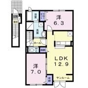 サニーの間取り画像