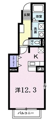 グリーン アイズの間取り画像