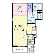 プリムローズ Ⅰの間取り画像
