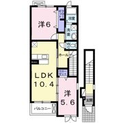 ミニョン ソレイユの間取り画像