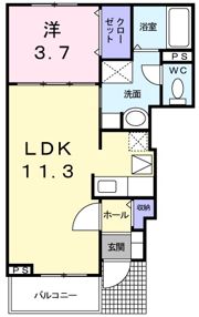 ドゥ・デェス・MTの間取り画像