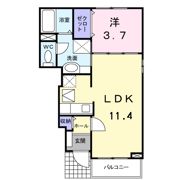 エスポワールの間取り画像