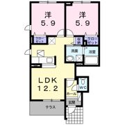 サンリット 伊都の間取り画像