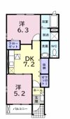 スカイハイツ21の間取り画像