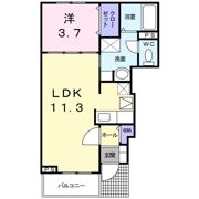 メテオの間取り画像