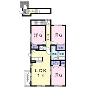 テトネロAの間取り画像