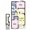 STARRY NOON Ⅱの間取り画像