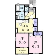 エクシードの間取り画像