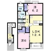 グラン・エスト Ⅱの間取り画像