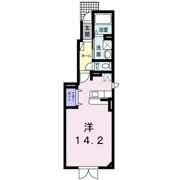 レジデンスひまわりの間取り画像