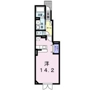 レジデンスひまわりの間取り画像