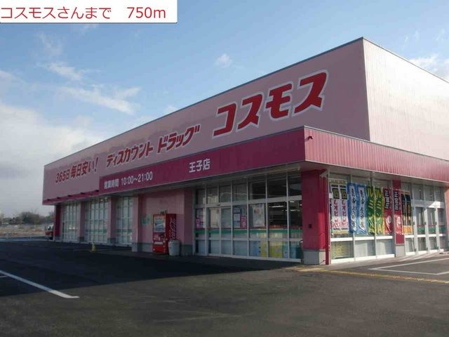 近くのコスモスまで750m（徒歩10分）