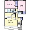 クレスト樫井の間取り画像